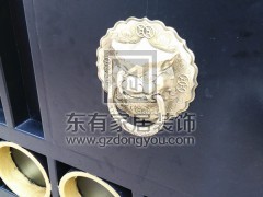 二沙岛别墅不锈钢烤漆大门