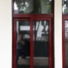别墅木纹铝合金推拉窗带纱窗(德国进口门窗系统) MC-030