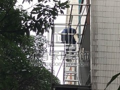 云影花园加装钢结构阳台、阳台栏杆、玻璃雨棚 LG-039