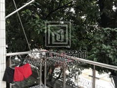 云影花园加装钢结构阳台、阳台栏杆、玻璃雨棚 LG-039