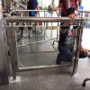 东圃客运站闸机不锈钢栏杆安装 LG-002