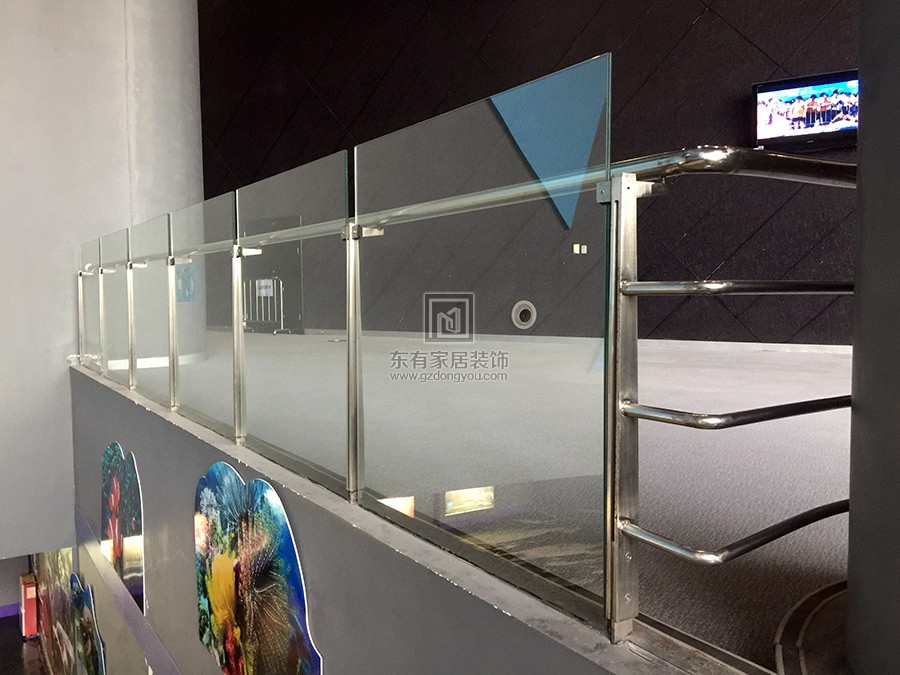 广东科学中心不锈钢玻璃栏杆 编号：LG-018