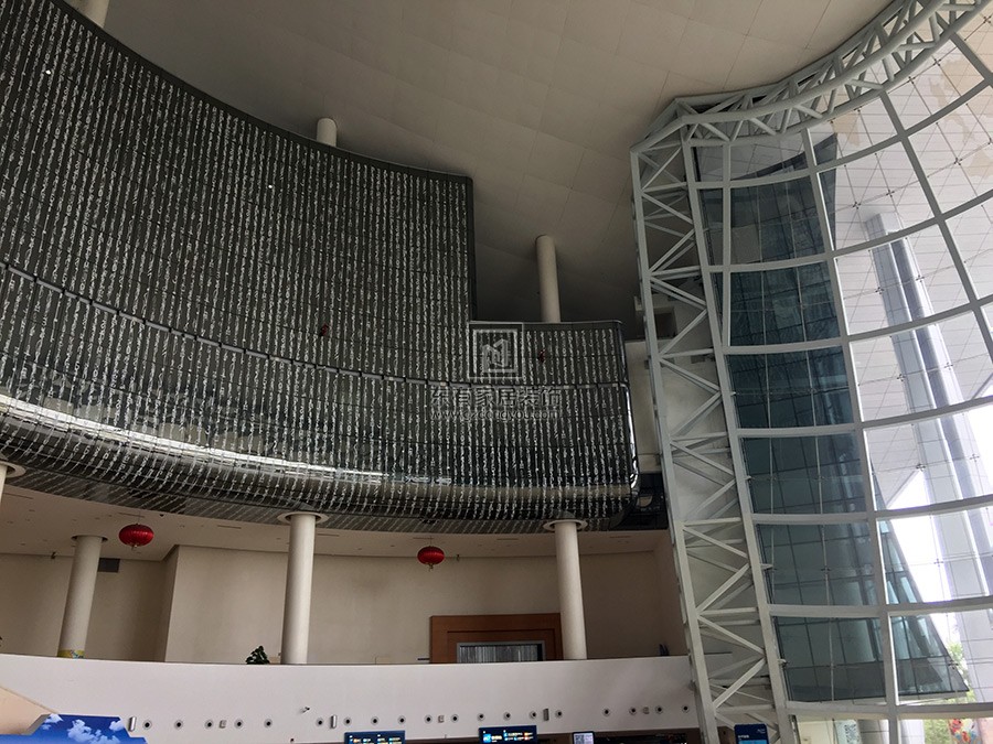 广东科学中心不锈钢玻璃护栏安装 LG-018