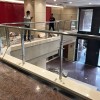 广州市政民路检察院不锈钢玻璃栏杆 LG-021