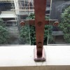 御金晓岛别墅阳台红古铜色玻璃栏杆 LG-032