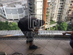 富力现代广场阳台隐形防盗网 LG-036