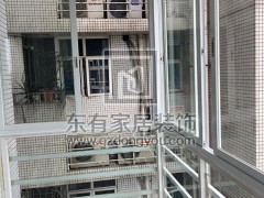 广州东方新世界何先生阳台封铝合金窗工程 MC-004