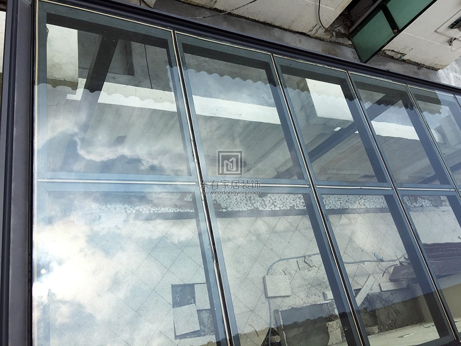 二沙岛铝合金玻璃雨棚 YP-003