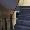 南海曹生会所不锈钢镀钛金玻璃栏杆、楼梯扶手 LG-042
