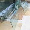 弯弧玻璃楼梯扶手 FS-042