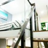 黑钢玻璃楼梯扶手 FS-049