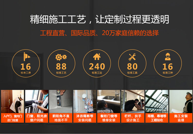精细施工工艺
