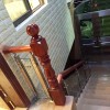 木面不锈钢玻璃楼梯扶手 FS-059