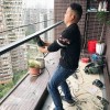 中海锦榕湾邱先生阳台更换不锈钢护栏 LG-075