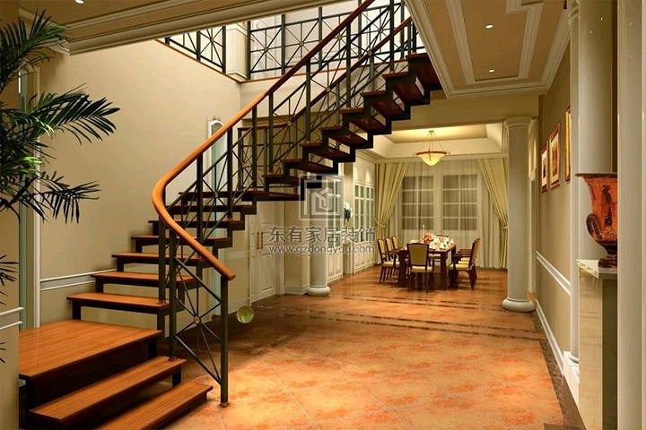 别墅装修楼梯要注意风格