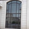 广州花都别墅全屋铝合金重型玻璃雨棚，铝合金窗安装实拍