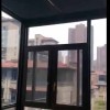 电动蜂巢遮阳帘-铝合金封阳台