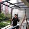 新塘新世界花园阳光房、铝合金雨棚、阳光板雨棚