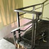 不锈钢镀白色楼梯扶手科学城科翔路周先生家不锈钢烤漆楼梯扶手 FS-073