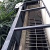 凤铝型材玻璃雨棚项目安装过程